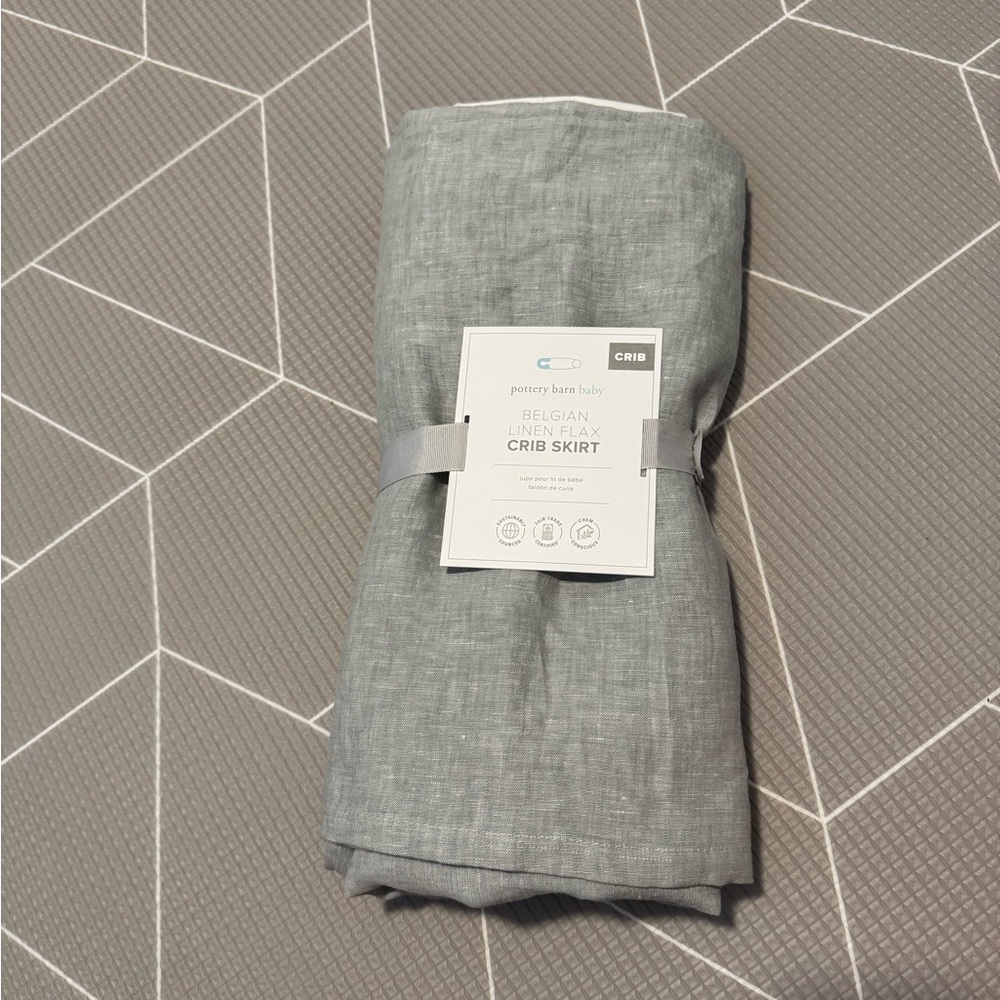 Pottery Barn Crib Skirt
